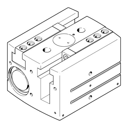 Festo Parallel Gripper HGPL-63-60-A-B HGPL-63-60-A-B